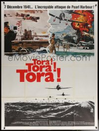 6g1457 TORA TORA TORA French 1p 1970 Rene Ferracci & Bob McCall art of the attack on Pearl Harbor!