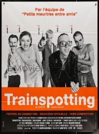 6g1463 TRAINSPOTTING French 1p 1996 heroin drug addict Ewan McGregor, directed by Danny Boyle!