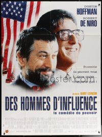 6g1491 WAG THE DOG French 1p 1997 Dustin Hoffman, Robert De Niro, directed by Barry Levinson!