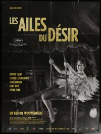 6g1521 WINGS OF DESIRE French 1p R2009 Wim Wenders German fantasy, different trapeze image!