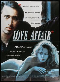 6g1541 ZANDALEE French 1p 1993 Nicolas Cage & sexy naked Erika Anderson, Love Affair!