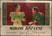 6g0663 MADAME SANS GENE French 2p 1941 art of Arletty & Dieudonne as Napoleon by Bernard Lancy!