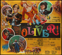 6g0658 OLIVER French 6p 1969 Charles Dickens, Mark Lester, Wallis, Carol Reed, different & rare!