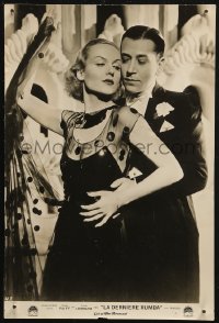 6g0687 RUMBA French LC 1935 best portrait of George Raft & beautiful Carole Lombard!