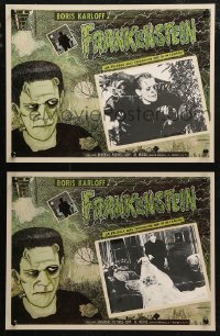 6g0169 FRANKENSTEIN 5 Mexican LCs R1990s Boris Karloff as the monster shown in every scene!
