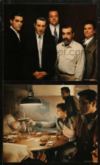 6g0018 GOODFELLAS 10 color 13.5x16.5 stills 1990 Robert De Niro, Joe Pesci, Ray Liotta, Scorsese!