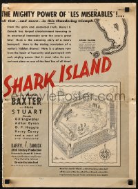 6g0221 PRISONER OF SHARK ISLAND pressbook 1936 John Ford, Warner Baxter, Gloria Stuart, ultra rare!