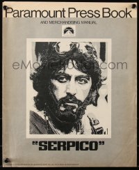 6g0226 SERPICO pressbook 1974 Al Pacino starring in Sidney Lumet crime classic!