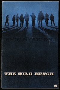 6g0238 WILD BUNCH pressbook 1969 Sam Peckinpah cowboy classic, William Holden & Ernest Borgnine