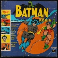 6g0131 BATMAN & ROBIN 33 1/3 RPM compilation record 1966 your favorite songs by Dan & Dale!