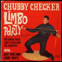 6g0133 CHUBBY CHECKER 33 1/3 RPM record 1962 Limbo Party, dance craze that's sweeping the country!