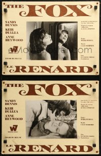 6g0074 FOX 4 Swiss LCs 1968 Sandy Dennis, Kier Dullea & Anne Heywood in love triangle!