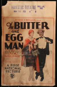 6g0448 BUTTER & EGG MAN WC 1928 Jack Mulhall, Greta Nissen, adapted from George S. Kaufman's play!