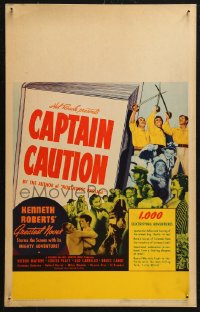 6g0451 CAPTAIN CAUTION WC 1940 Hal Roach's adapation of Kenneth Roberts greatest novel of manly men!
