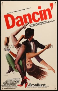 6g0109 DANCIN' stage play WC 1978 directed & choreographed by Bob Fosse, wild Mitchell dance art!