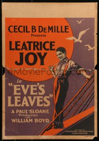 6g0468 EVE'S LEAVES WC 1926 Leatrice Joy is raised as a boy but later loves William Boyd, rare!