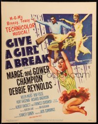 6g0481 GIVE A GIRL A BREAK WC 1953 Marge & Gower Champion dancing, Debbie Reynolds, Stanley Donen!