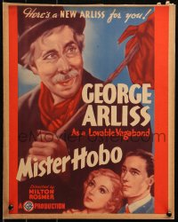 6g0487 GUV'NOR WC 1935 George Arliss goes from Mister Hobo to bank president in France, ultra rare!