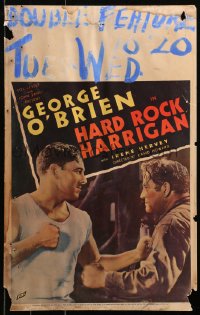 6g0490 HARD ROCK HARRIGAN WC 1935 tough guy George O'Brien threatening Fred Kohler, ultra rare!