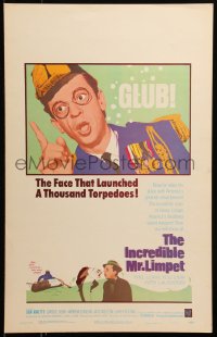 6g0501 INCREDIBLE MR. LIMPET WC 1964 wacky Don Knotts turns into a cartoon fish!