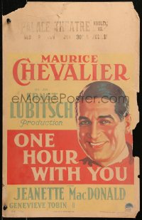 6g0541 ONE HOUR WITH YOU WC 1932 art of smiling Maurice Chevalier, George Cukor & Ernst Lubitsch