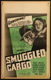 6g0577 SMUGGLED CARGO WC 1939 lynching, the frenzied bestial defense of cowards, the blackest crime!