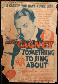 6g0580 SOMETHING TO SING ABOUT WC 1937 song & dance man, a James Cagney you've never seen!