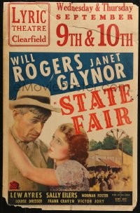 6g0586 STATE FAIR WC R1936 different image of pretty Janet Gaynor hugging Will Rogers!