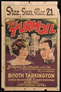 6g0617 TURMOIL WC 1924 George Hackathorne & Eleanor Boardman, written by Booth Tarkington, rare!