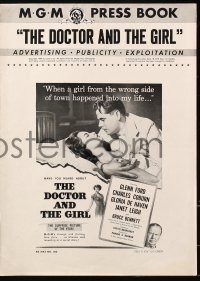 6g0197 DOCTOR & THE GIRL pressbook 1949 Glenn Ford, Janet Leigh, Charles Coburn, De Haven, rare!