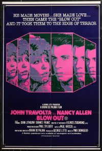 6h0261 BLOW OUT Aust 1sh 1982 John Travolta, Brian De Palma, the edge of terror, different!