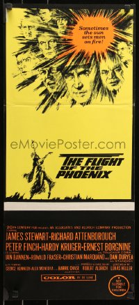 6h0396 FLIGHT OF THE PHOENIX Aust daybill 1966 Robert Aldrich, Jimmy Stewart, Attenborough!