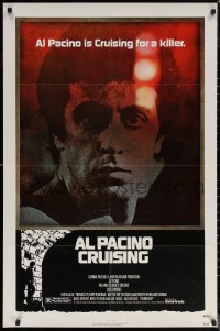 6h0782 CRUISING 1sh 1980 William Friedkin, undercover cop Al Pacino pretends to be gay!