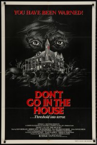 6h0820 DON'T GO IN THE HOUSE 1sh 1980 man with flamethrower stalker horror, you have been warned!