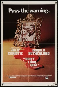 6h0822 DON'T LOOK NOW 1sh 1974 Julie Christie, Donald Sutherland, directed by Nicolas Roeg!