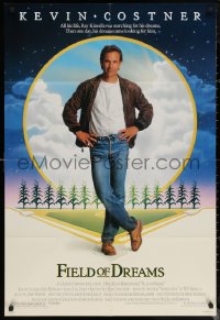 6h0871 FIELD OF DREAMS DS 1sh 1989 Kevin Costner baseball classic, if you build it, they will come