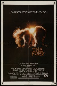 6h0916 FURY 1sh 1978 Brian De Palma, Kirk Douglas, Cassavetes, an experience in terror & suspense!