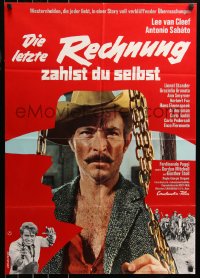 6h0184 BEYOND THE LAW German 1967 cool image of smoking cowboy Lee Van Cleef!