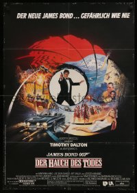 6h0222 LIVING DAYLIGHTS German 1987 Timothy Dalton as James Bond, montage by Brian Bysouth!