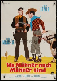 6h0233 PARDNERS German R1960s wacky cowboys Jerry Lewis & Dean Martin in western action!