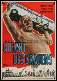 6h0251 WAR OF THE COLOSSAL BEAST German 1960 art of the towering terror from Hell by Albert Kallis!
