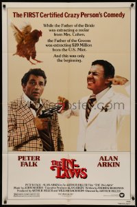 6h1013 IN-LAWS 1sh 1979 classic Peter Falk & Alan Arkin screwball comedy!