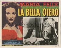 6h0010 LA BELLA OTERO Spanish/US LC 1954 completely different image of sexiest showgirl Maria Felix!