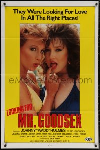6h1080 LOOKING FOR MR. GOODSEX 1sh 1985 Storm & Rae were looking for love in all the right places!