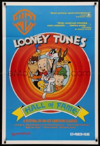 6h1081 LOONEY TUNES HALL OF FAME 1sh 1991 Bugs Bunny, Daffy Duck, Elmer Fudd, Porky Pig!