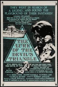 6h1092 LURE OF THE TRIANGLE 1sh 1978 found the playground of their fantasies, rare alternate title!