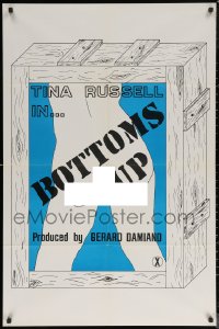 6h1101 MAGICAL RING 1sh R1974 Gerard Damiano sexploitation, Tina Russell, Bottoms Up!