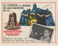 6h0005 HOUSE THAT DRIPPED BLOOD Mexican LC 1971 Christopher Lee, Vampires! Voodoo! Vixens!