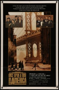 6h1199 ONCE UPON A TIME IN AMERICA 1sh 1984 De Niro, James Woods, Sergio Leone, many images!