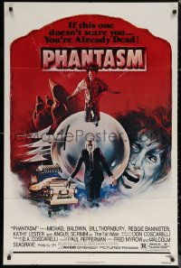 6h1225 PHANTASM 1sh 1979 if this one doesn't scare you, you're already dead, Joseph Smith art!